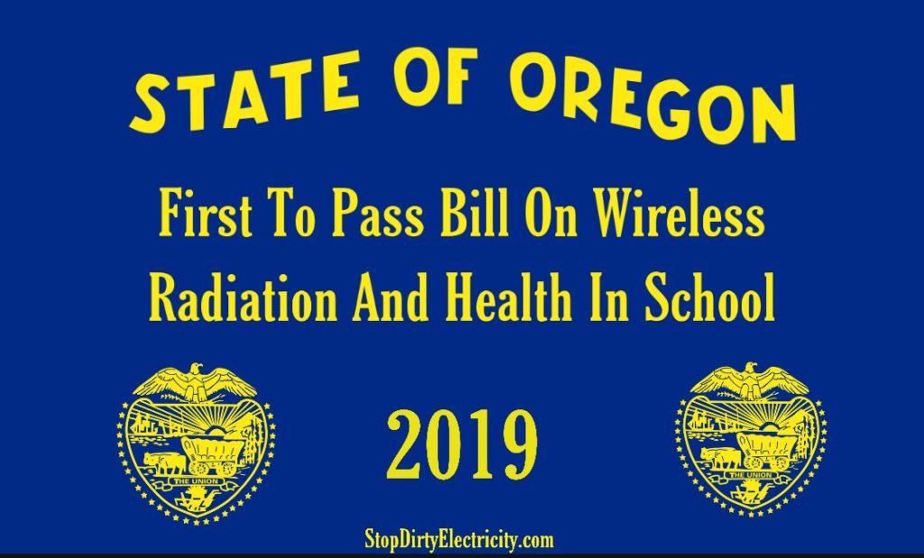 Oregon Passes State Bill On Wireless Radiation And Health In Schools